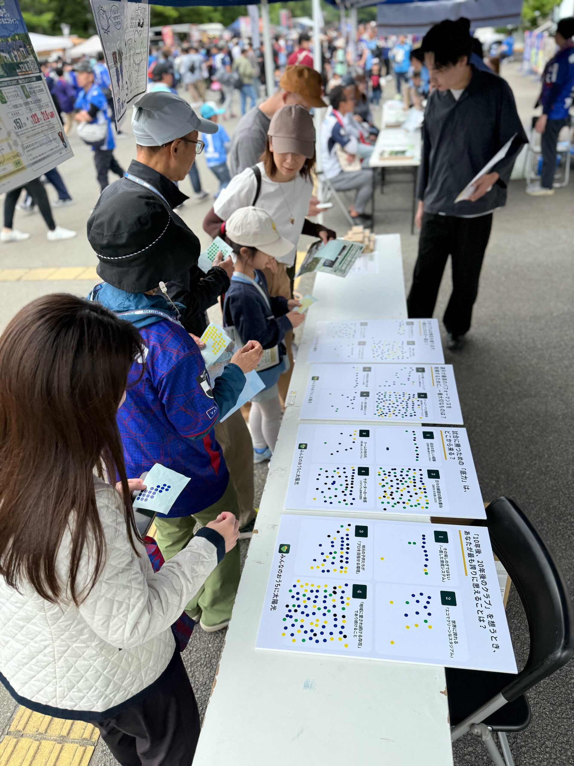 ヴァンフォーレ甲府 2026年ブース出店の様子