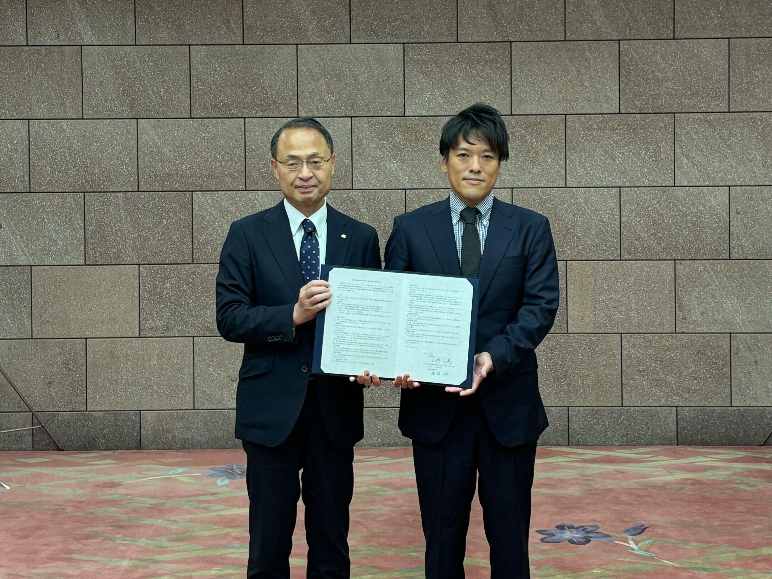 石川県 協定締結の様子